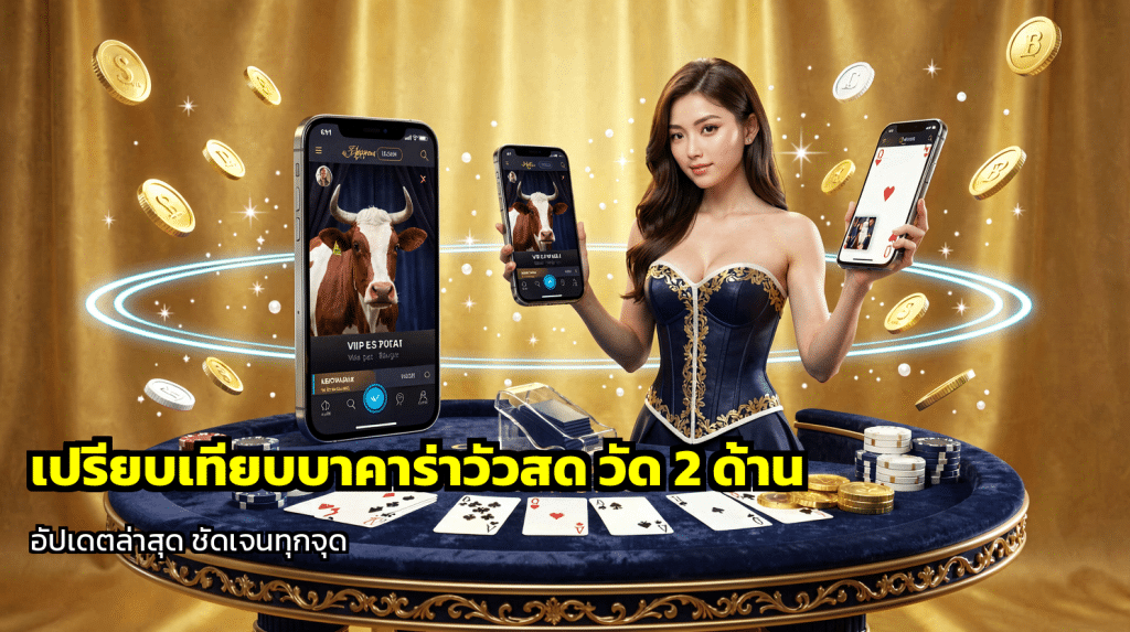 เปรียบเทียบบาคาร่าวัวสด