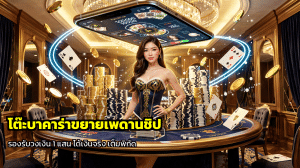 โต๊ะบาคาร่าขยายเพดานชิป